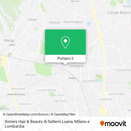 Mappa Sisters Hair & Beauty di Sallemi Luana