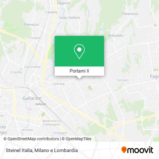 Mappa Steinel Italia