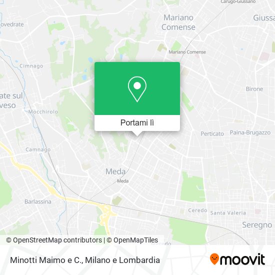 Mappa Minotti Maimo e C.