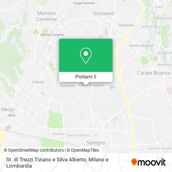 Mappa St. di Trezzi Tiziano e Silva Alberto