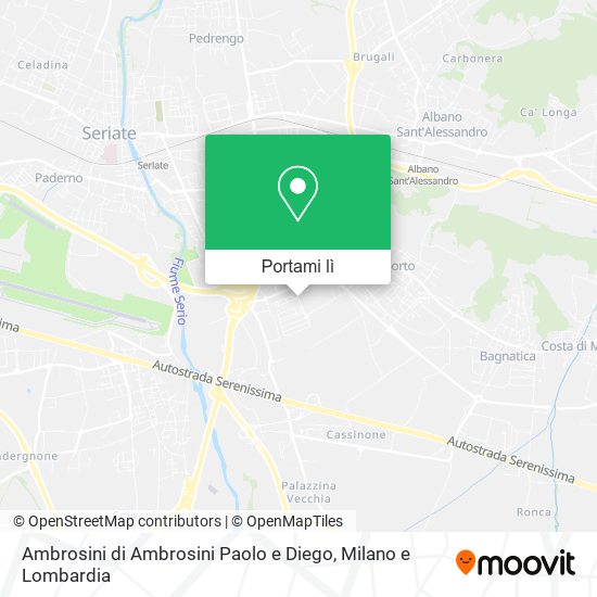 Mappa Ambrosini di Ambrosini Paolo e Diego