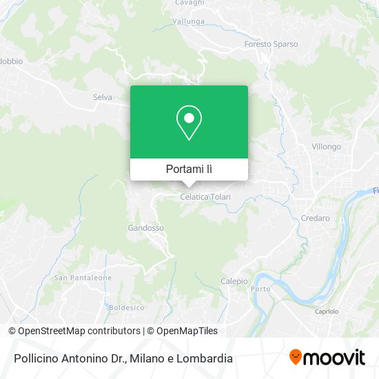 Mappa Pollicino Antonino Dr.