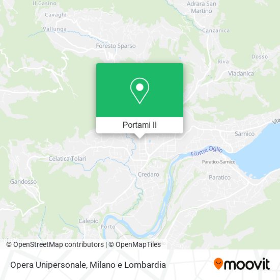 Mappa Opera Unipersonale