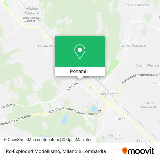 Mappa Rc-Exploded Modellismo