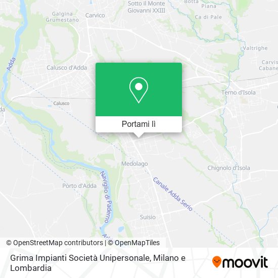 Mappa Grima Impianti Società Unipersonale