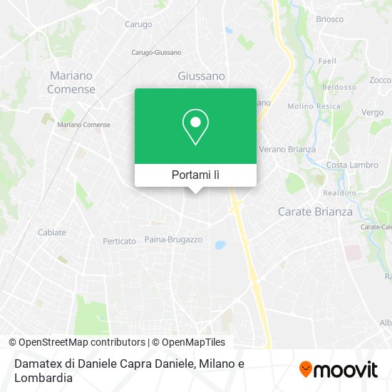 Mappa Damatex di Daniele Capra Daniele