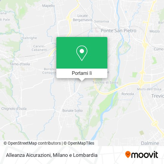 Mappa Alleanza Aicurazioni