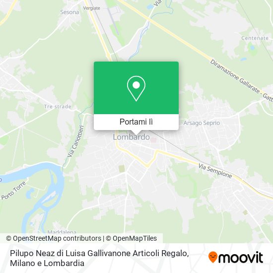 Mappa Pilupo Neaz di Luisa Gallivanone Articoli Regalo