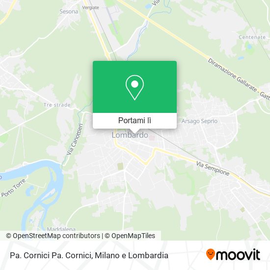 Mappa Pa. Cornici Pa. Cornici