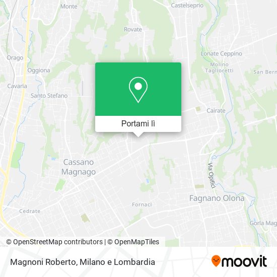 Mappa Magnoni Roberto