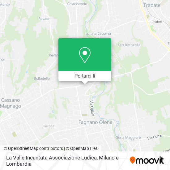 Mappa La Valle Incantata Associazione Ludica