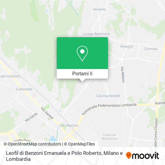 Mappa Leofil di Benzoni Emanuela e Polo Roberto