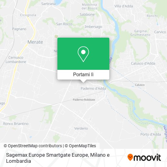 Mappa Sagemax Europe Smartgate Europe