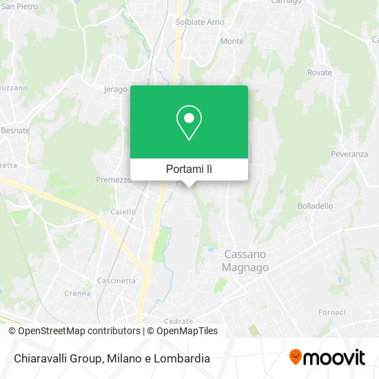 Mappa Chiaravalli Group