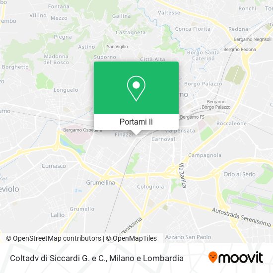 Mappa Coltadv di Siccardi G. e C.