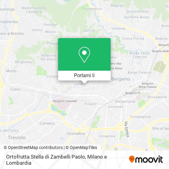 Mappa Ortofrutta Stella di Zambelli Paolo