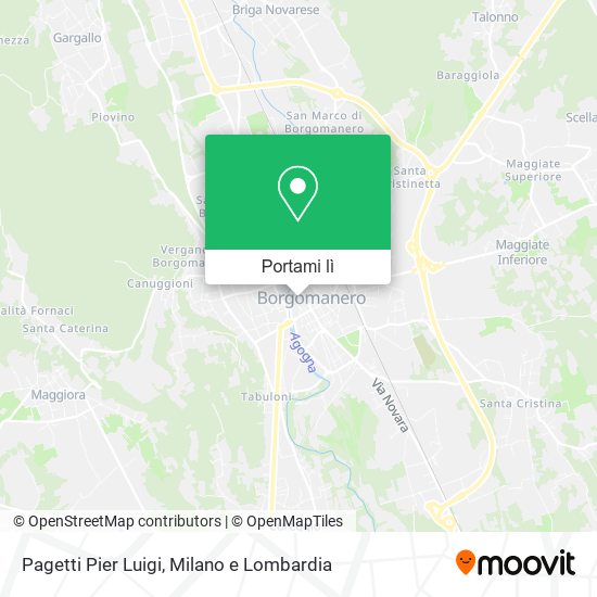 Mappa Pagetti Pier Luigi