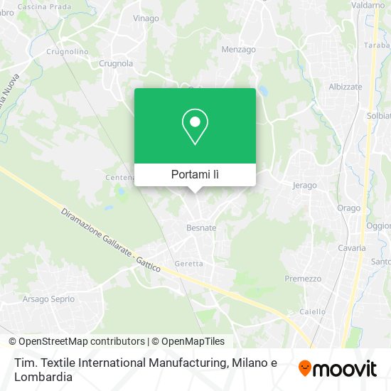 Mappa Tim. Textile International Manufacturing