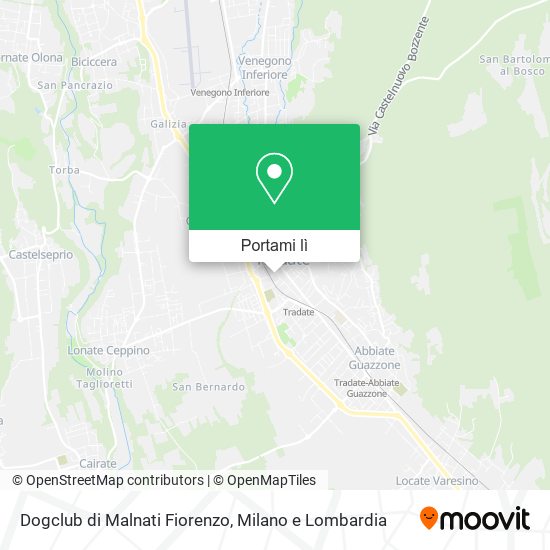 Mappa Dogclub di Malnati Fiorenzo