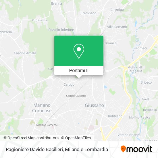 Mappa Ragioniere Davide Bacilieri