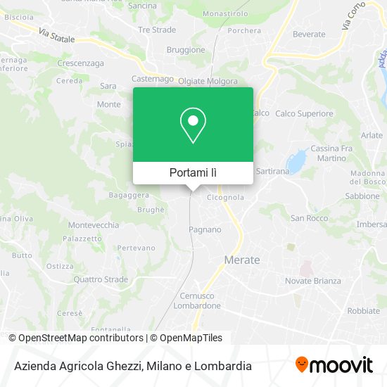 Mappa Azienda Agricola Ghezzi