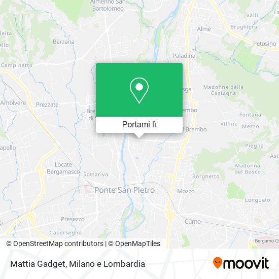 Mappa Mattia Gadget