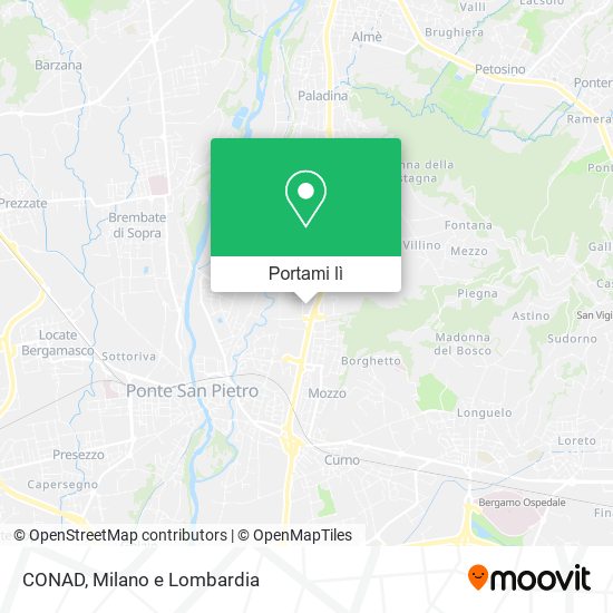 Mappa CONAD