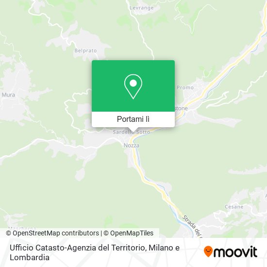 Mappa Ufficio Catasto-Agenzia del Territorio