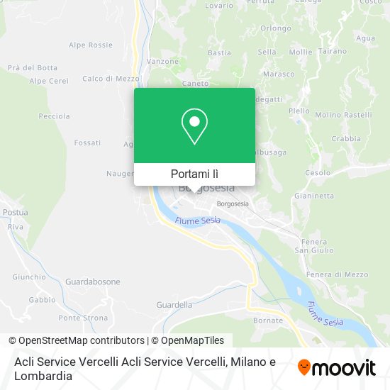 Mappa Acli Service Vercelli Acli Service Vercelli