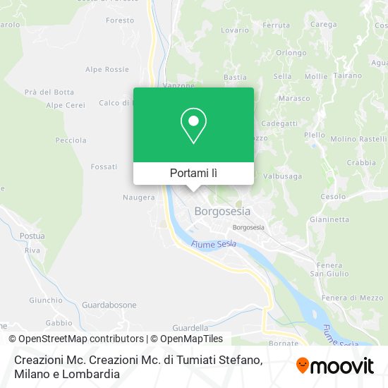Mappa Creazioni Mc. Creazioni Mc. di Tumiati Stefano