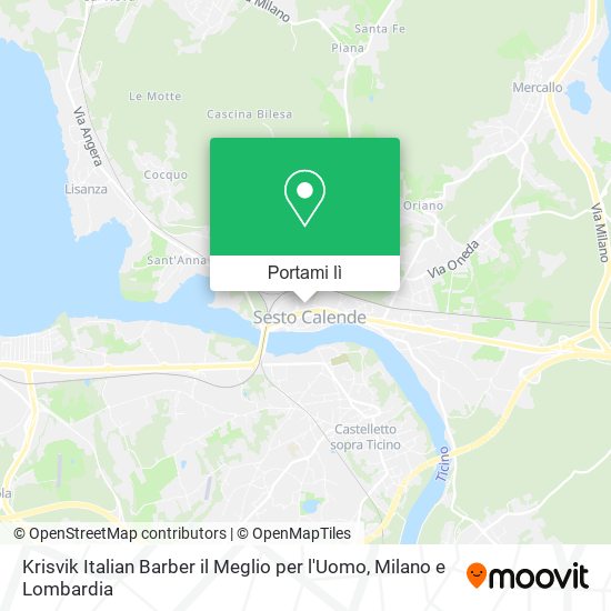 Mappa Krisvik Italian Barber il Meglio per l'Uomo