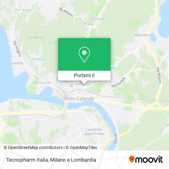 Mappa Tecnopharm Italia