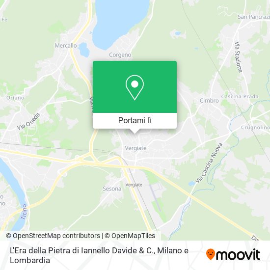 Mappa L'Era della Pietra di Iannello Davide & C.