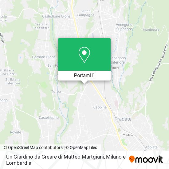 Mappa Un Giardino da Creare di Matteo Martgiani