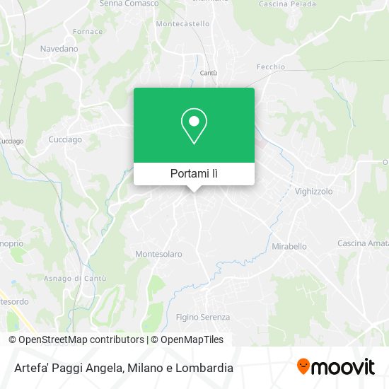 Mappa Artefa' Paggi Angela