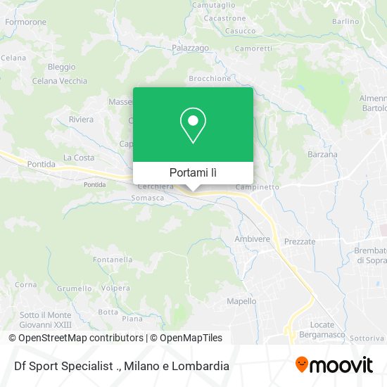 Mappa Df Sport Specialist .