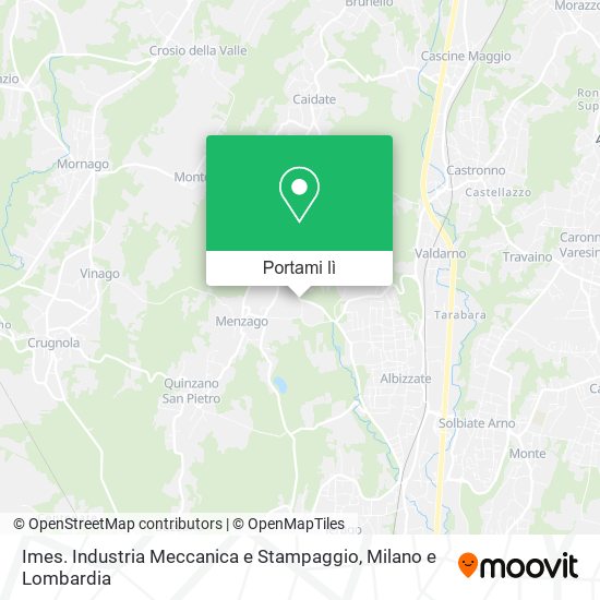 Mappa Imes. Industria Meccanica e Stampaggio