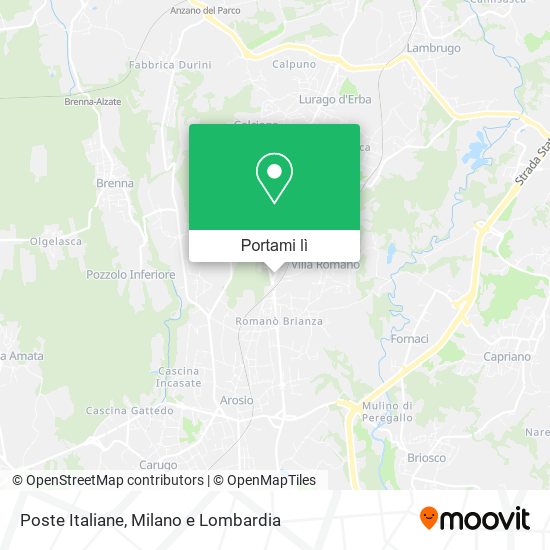 Mappa Poste Italiane