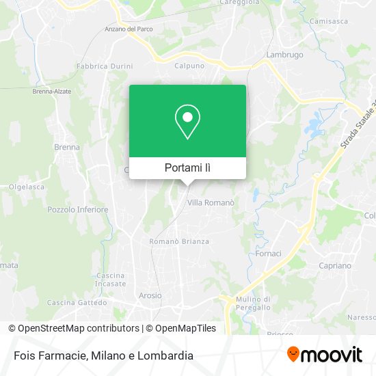 Mappa Fois Farmacie