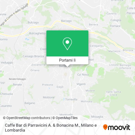 Mappa Caffe Bar di Parravicini A. & Bonacina M.