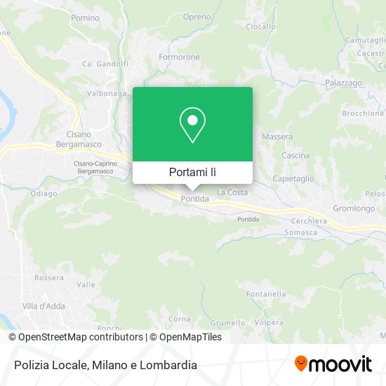 Mappa Polizia Locale