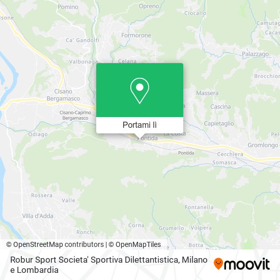 Mappa Robur Sport Societa' Sportiva Dilettantistica