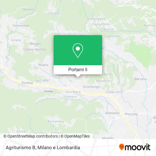 Mappa Agriturismo B