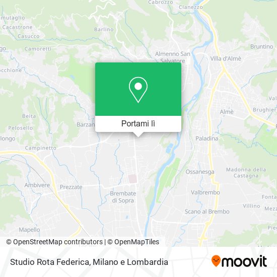 Mappa Studio Rota Federica