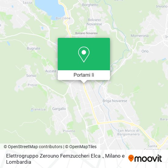 Mappa Elettrogruppo Zerouno Femzuccheri Elca .