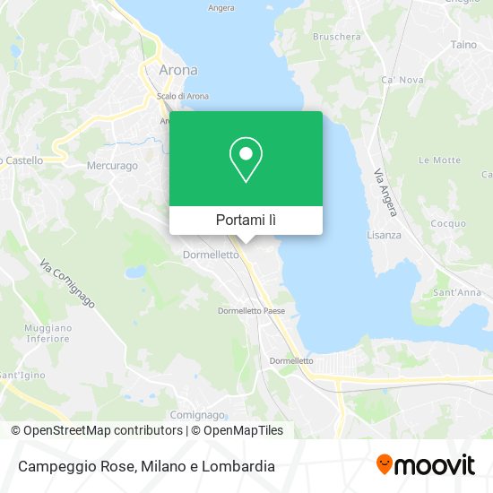 Mappa Campeggio Rose