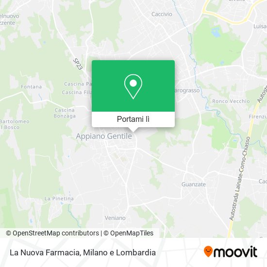 Mappa La Nuova Farmacia