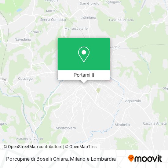 Mappa Porcupine di Boselli Chiara