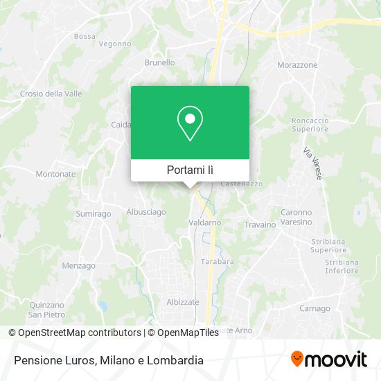 Mappa Pensione Luros