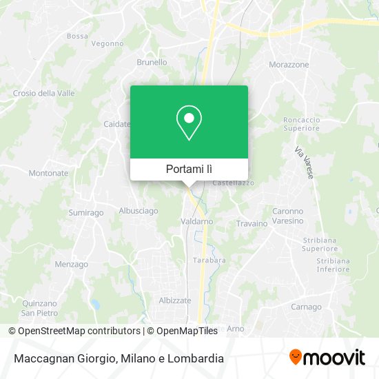 Mappa Maccagnan Giorgio